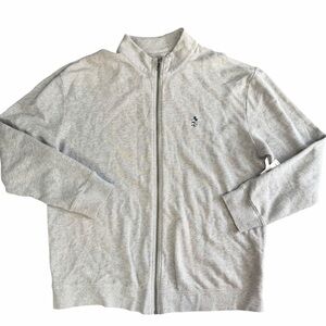 Disney Parks Merch Mickey Mouse Embroidered Unisex Gray Sweater